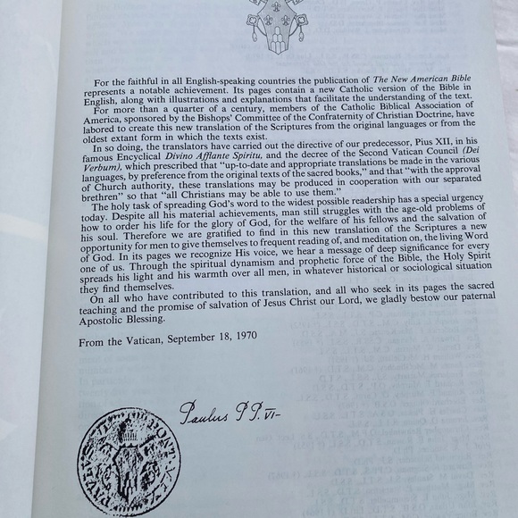 HOLY BIBLE Catholic Edition Family
 NAB by World Bible - Picture 11 of 13